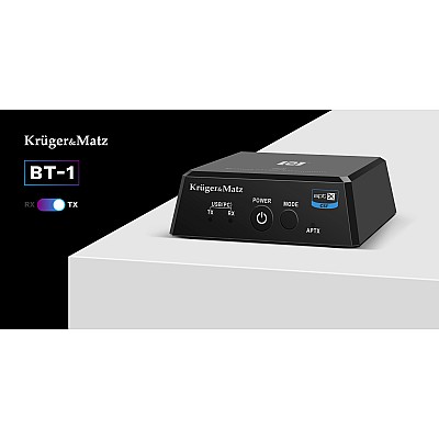 Δέκτης και πομπός ήχου Bluetooth HiFi 2 σε 1 (Apt-X, NFC) μοντέλο BT-1