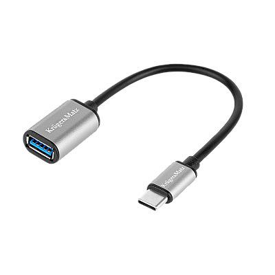 Προσαρμογέας υποδοχή USB 3.0 A - βύσμα USB τύπου C OTG Kruger&Matz Basic