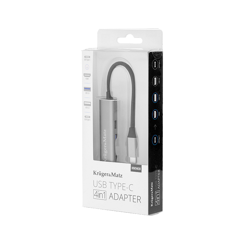 Προσαρμογέας (HUB) USB type C και θύρα HDMI/USB3.0/USB2.0/C Προσαρμογέας (HUB) USB type C και θύρα HDMI/USB3.0/USB2.0/C