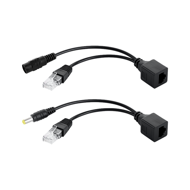 Προσαρμογέας PoE - Τροφοδοσία LAN μέσω συνεστραμμένου ζεύγους Cabletech