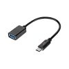 Προσαρμογέας USB Μια υποδοχή 3.0 - βύσμα τύπου C OTG REBEL 15 cm