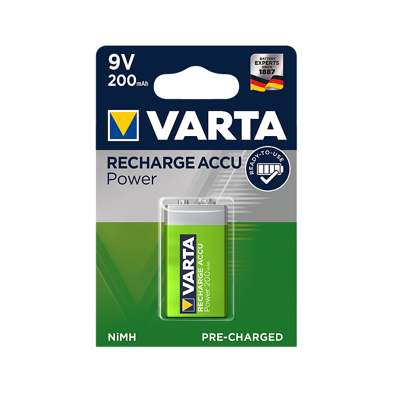 Μπαταρία Varta 9V 200mAh