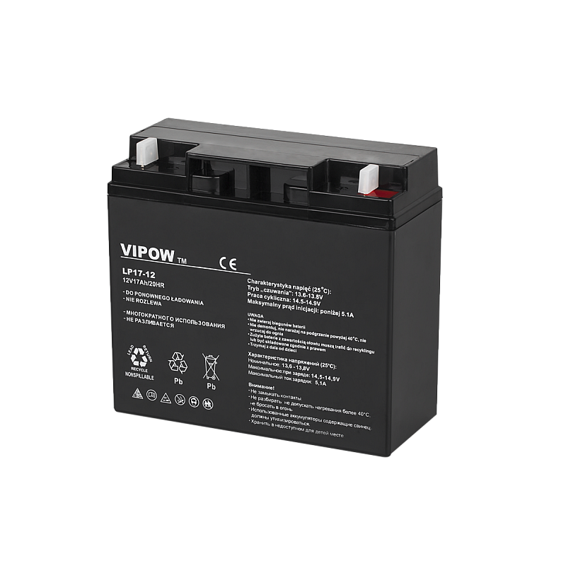 Μπαταρία gel VIPOW 12V 17,0Ah