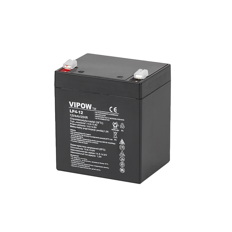 Μπαταρία gel VIPOW 12V 4,0Ah