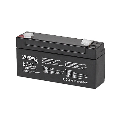 Μπαταρία gel VIPOW 6V 3,3Ah