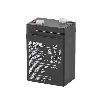 Μπαταρία gel VIPOW 6V 4,5Ah