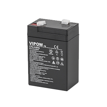 Μπαταρία gel VIPOW 6V 4,5Ah HQ