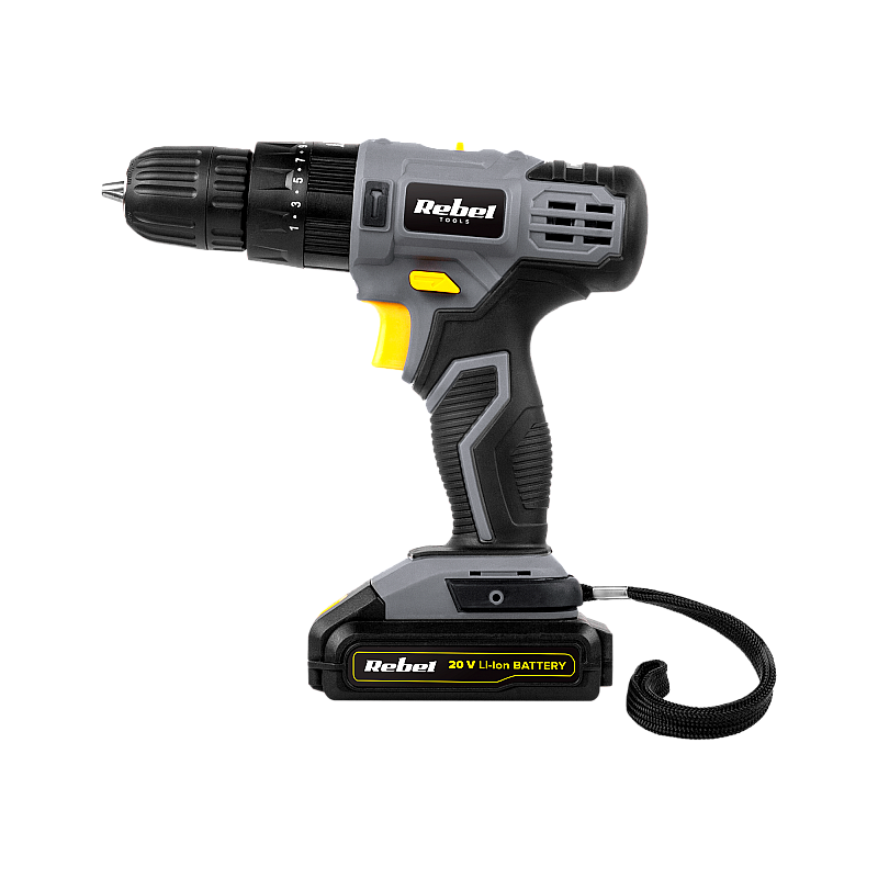 Ασύρματο κρουστικό δράπανο 20V 2Α κουτί