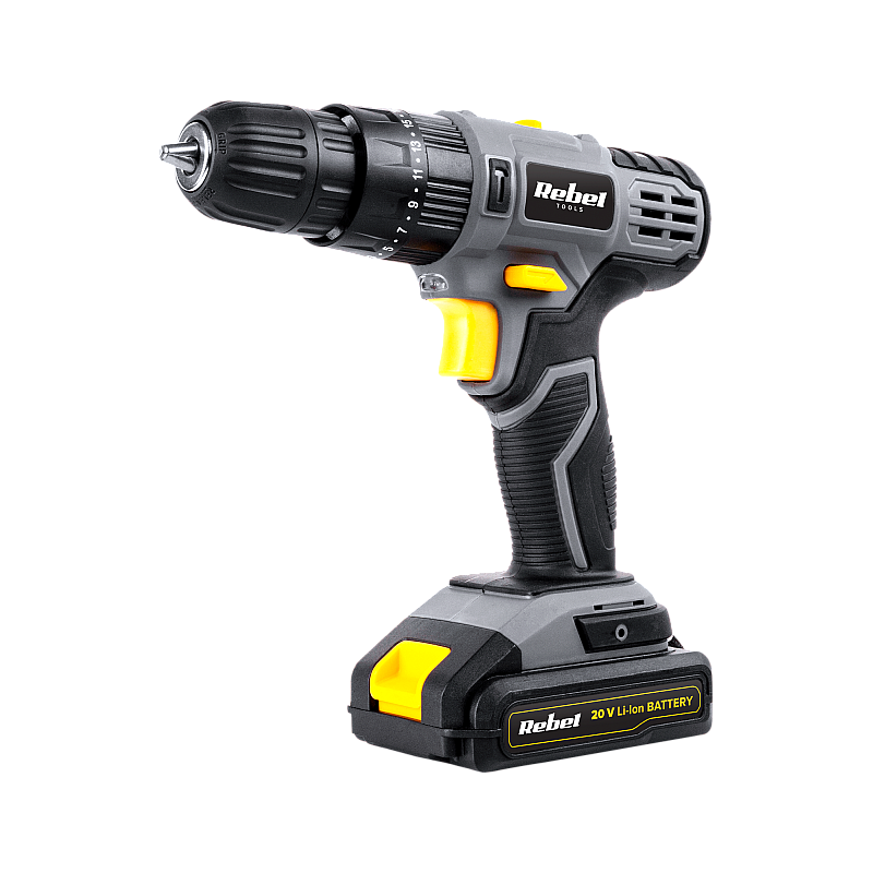 Ασύρματο κρουστικό δράπανο 20V 2Α κουτί