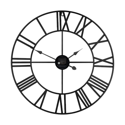 Ρολόι τοίχου από αλουμίνιο μεγάλο 60 cm