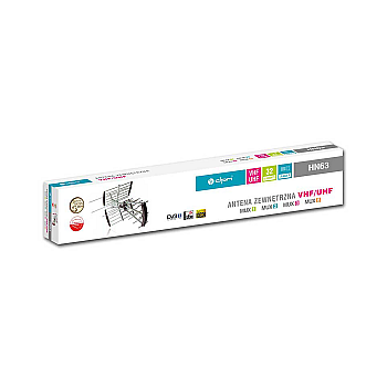 Κατευθυντική κεραία DVB-T / DVB-T2 DPM HN63 με φίλτρο LTE, 32 στοιχείων, χωρίς ενισχυτή