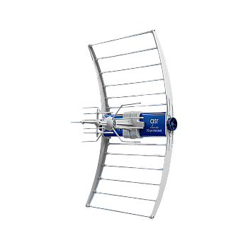 Κεραία τηλεόρασης DVB-T/T2 ASR Classic 5G PROTECTED 2023 με τροφοδοτικό ZZA-7 Telkom Telmor