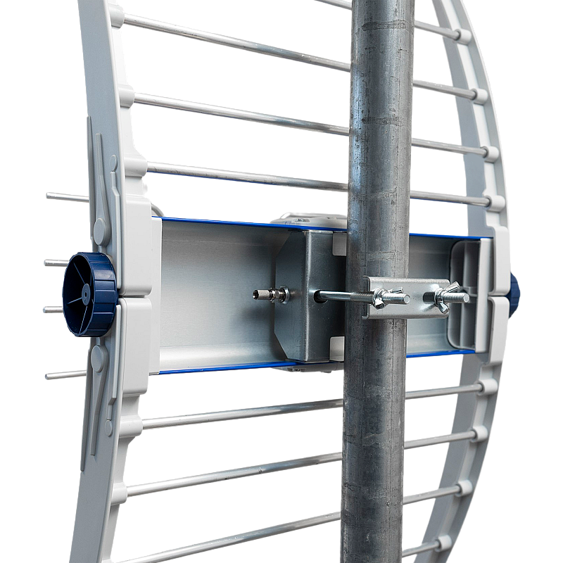 Κεραία τηλεόρασης DVB-T/T2 ASR IQ 5G 700 PROTECTED 2023 με τροφοδοτικό ZZA-7 Telkom Telmor