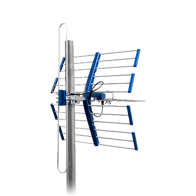 Antena TV DVB-T/T2 VHF/UHF TT W19 Silver COMBO 5G Protected Telkom Telmor