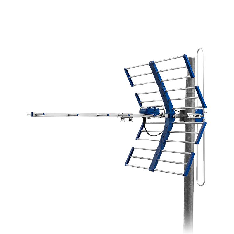 Antena TV DVB-T/T2 VHF/UHF TT W19 Silver COMBO 5G Protected Telkom Telmor