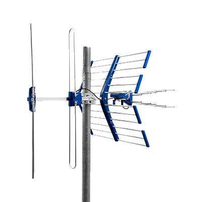 Antena TV DVB-T/T2 VHF/UHF TT W21 Gold COMBO 5G Protected Telkom Telmor