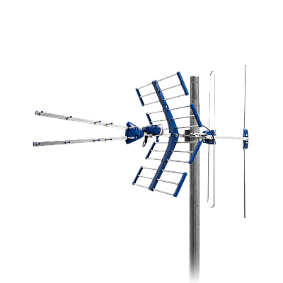 Antena TV DVB-T/T2 VHF/UHF TT W21 Gold COMBO 5G Protected Telkom Telmor