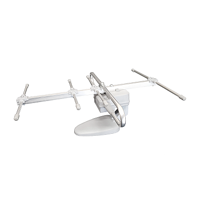 Κεραία τηλεόρασης εσωτερικού/εξωτερικού χώρου Mini-Yagi με ενισχυτή και καλώδιο Barczak 5m