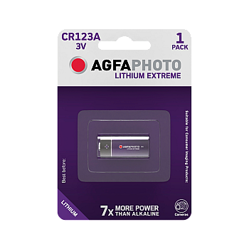 Μπαταρία AgfaPhoto CR123 1szt./blist.