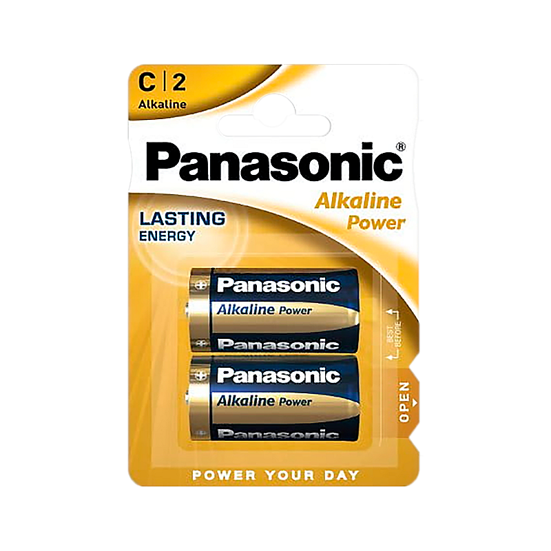Αλκαλική μπαταρία Panasonic BRONZE LR14 2τμχ/μπλ Αλκαλική μπαταρία Panasonic BRONZE LR14 2τμχ/μπλ
