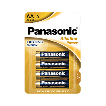 Αλκαλική μπαταρία Panasonic BRONZE LR06 4τμχ/μπλ.