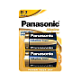 Αλκαλική μπαταρία Panasonic BRONZE LR20 2τμχ/μπλ.