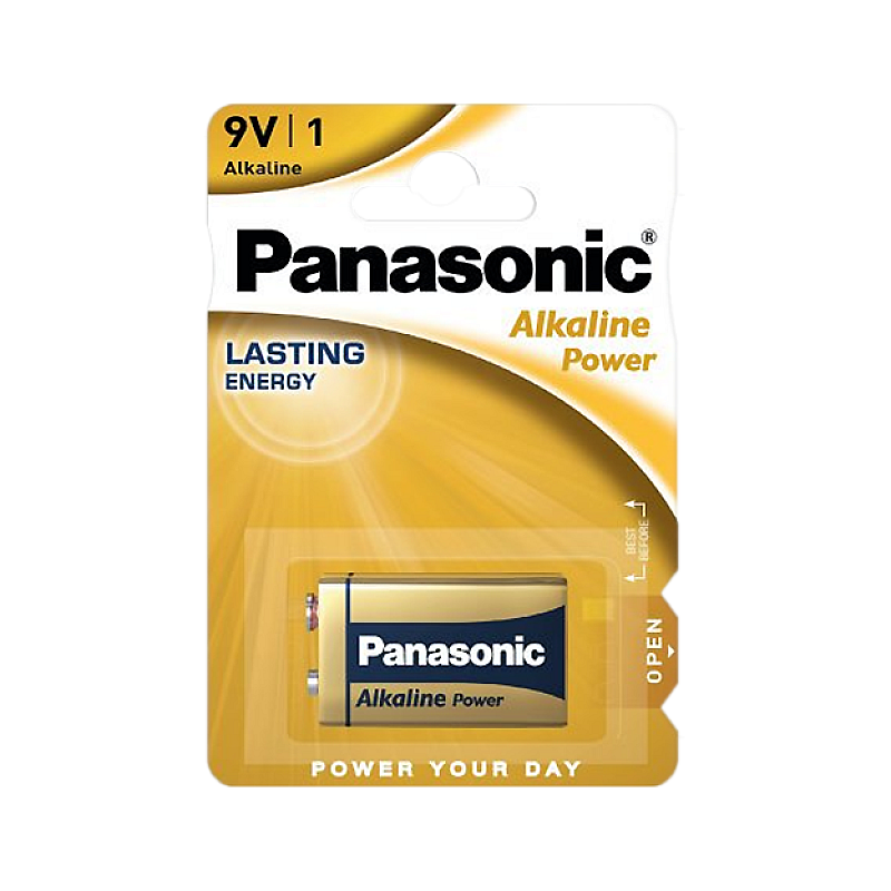Αλκαλική μπαταρία Panasonic BRONZE LR9V 1τμχ/μπλ.