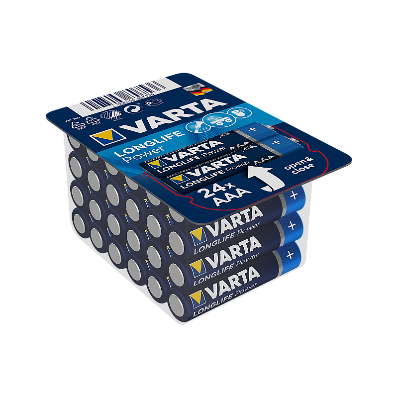 Μπαταρία alkaliczna VARTA LR03 ΥΨΗΛΗΣ ΕΝΕΡΓΕΙΑΣ Longlife Power 24szt./box
