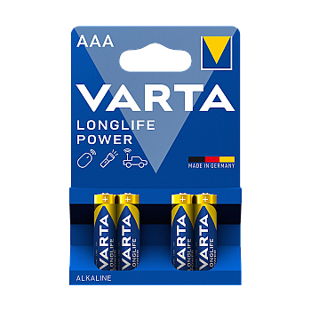 VARTA LR03 LONGLIFE αλκαλική μπαταρία 4 τμχ/μπλ.