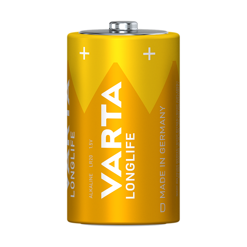 Αλκαλική μπαταρία VARTA LR20 LONGLIFE 2 τεμ./bl.