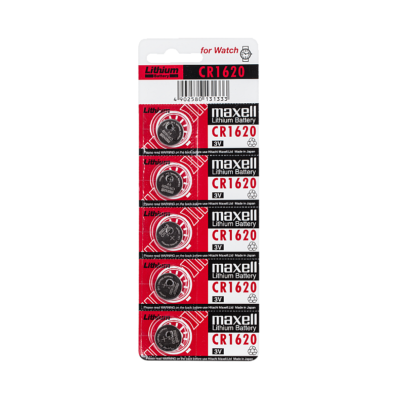 Μπαταρία MAXELL CR1620 5szt./blist. Μπαταρία MAXELL CR1620 5szt./blist.