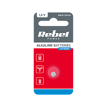 Μπαταρία REBEL EXTREME AG4 1szt/blister.