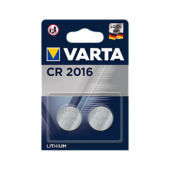 Μπαταρία VARTA CR2016 2τεμ/κιβώτιο