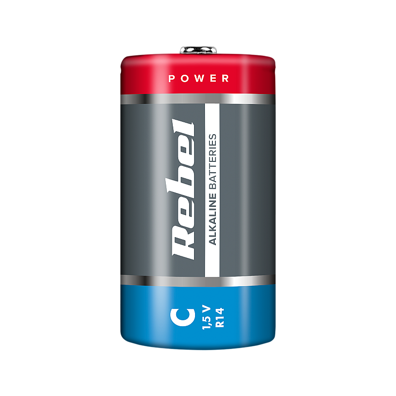 Αλκαλικές μπαταρίες REBEL LR14