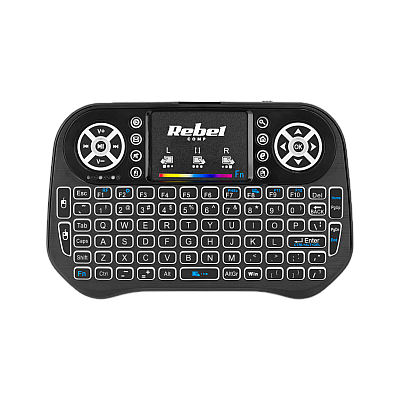 Ασύρματο πληκτρολόγιο Rebel Mini Q5 Smart TV BOX