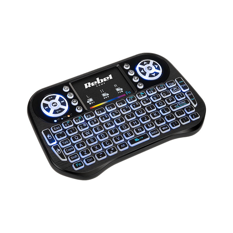 Ασύρματο πληκτρολόγιο Rebel Mini Q5 Smart TV BOX