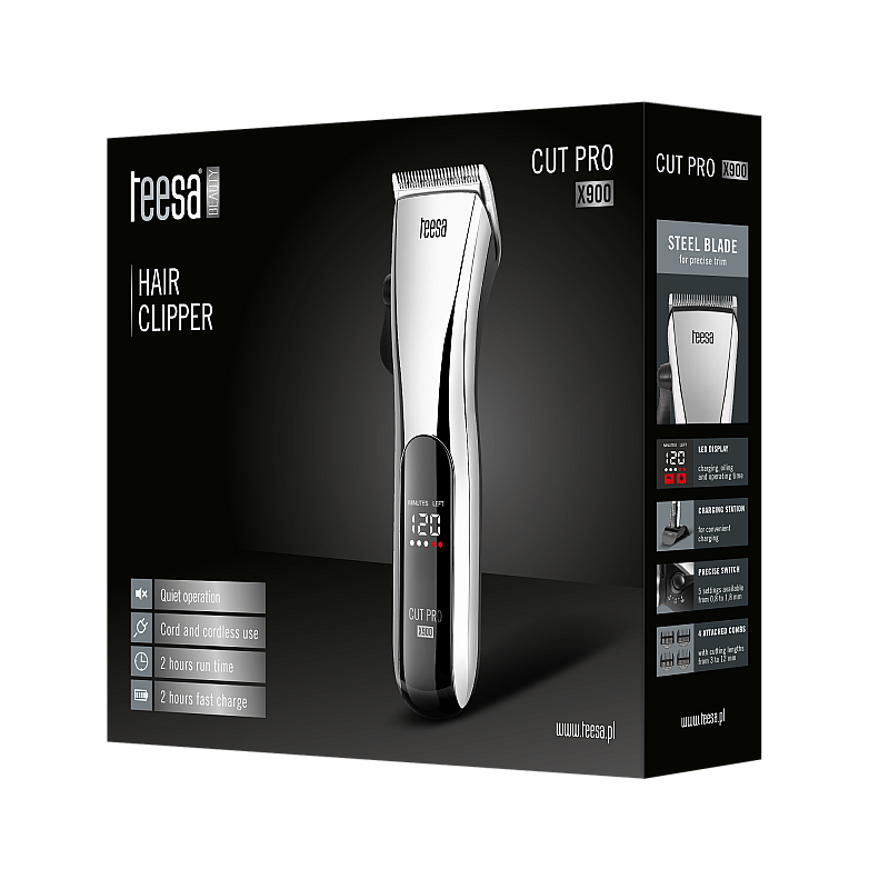 Ασύρματη κουρευτική μηχανή CUT PRO X900