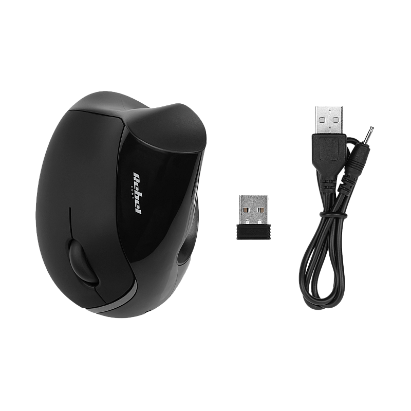 Ασύρματο κάθετο ποντίκι Rebel WM500