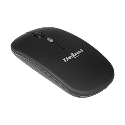 Μαύρο ασύρματο ποντίκι Rebel WM210