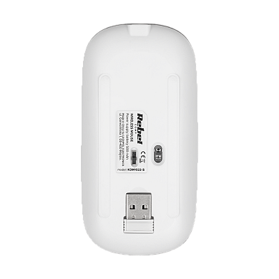 Rebel WM210 Wireless Mouse Silver