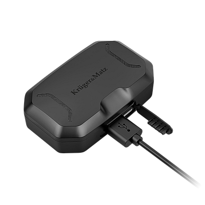 Kruger&Matz M6 ασύρματα in-ear ακουστικά με power bank - μαύρο