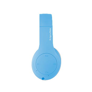 Παιδικά ασύρματα ακουστικά on-ear Kruger&Matz, μοντέλο Street Kids, μπλε