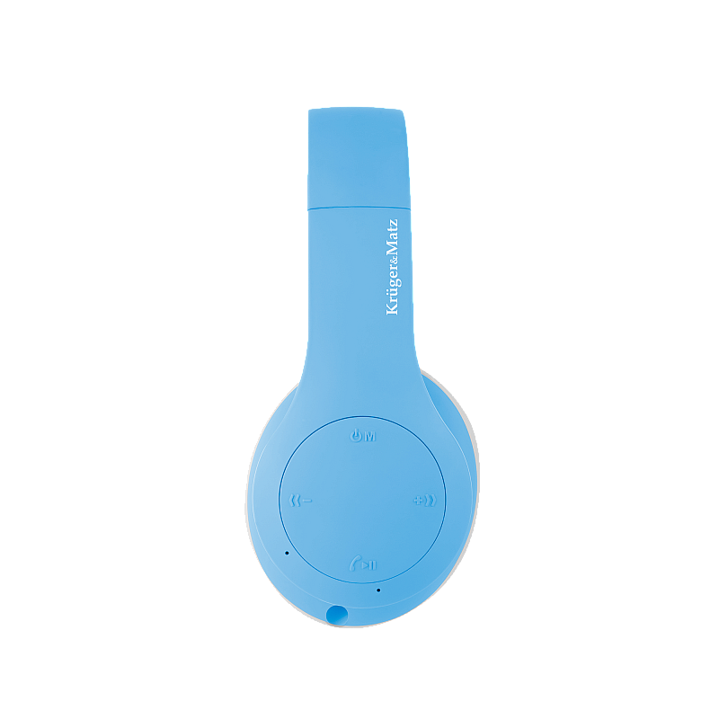 Παιδικά ασύρματα ακουστικά on-ear Kruger&Matz, μοντέλο Street Kids, μπλε