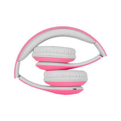 Παιδικά ασύρματα ακουστικά on-ear Kruger&Matz, μοντέλο Street Kids, ροζ