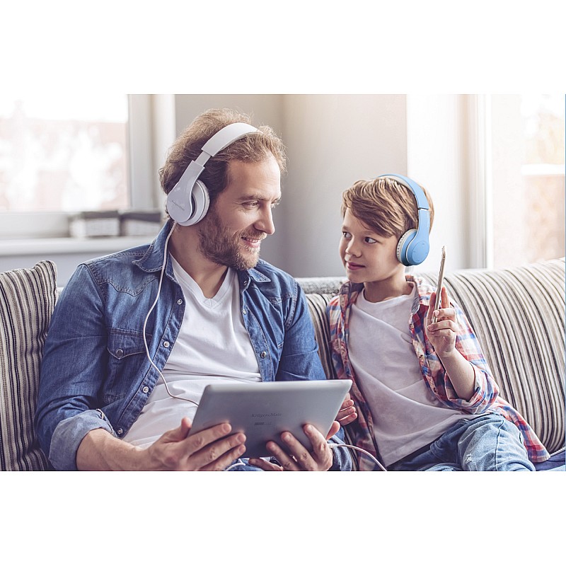 Παιδικά ασύρματα ακουστικά on-ear Kruger&Matz, μοντέλο Street Kids, ροζ