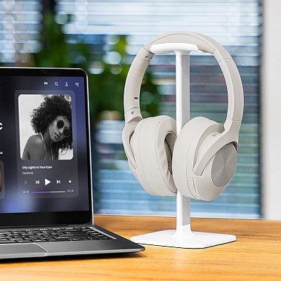 Ασύρματα ακουστικά στο αυτί Kruger&Matz F2, γκρι