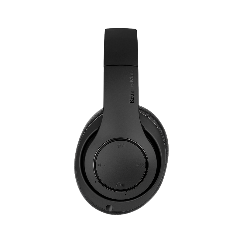 Ασύρματα ακουστικά on-ear Kruger&Matz model Street 3 Wireless, μαύρα