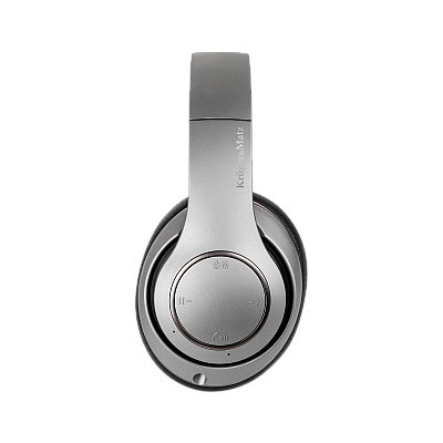 Ασύρματα ακουστικά on-ear Kruger&Matz model Street 3 Wireless, χρώματος γραφίτη