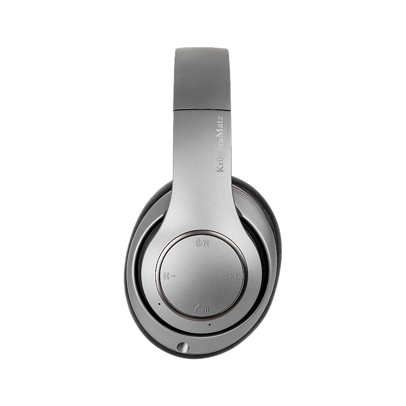 Ασύρματα ακουστικά on-ear Kruger&Matz model Street 3 Wireless, χρώματος γραφίτη