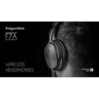 Kruger&Matz F7A ασύρματα ακουστικά on-ear με ANC